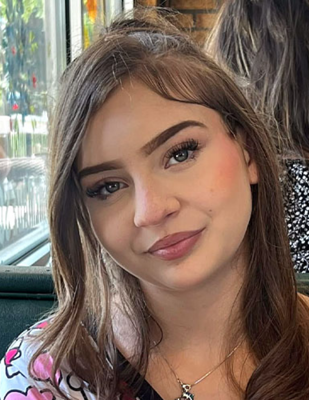 Patricia Perez. Missing child with brown hair and grey/blue eyes.