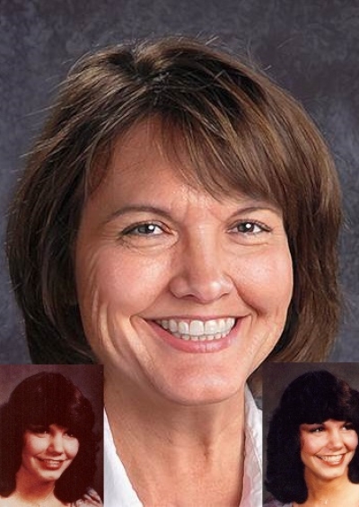 Kellie Brownlee. Missing girl with dark brown hair, brown eyes, and pierced ears.